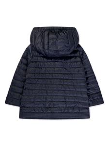 monclerenfant Moncler Enfant Gewatteerd jack met logopatch - Blauw