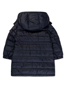monclerenfant Moncler Enfant Gewatteerd jack met logopatch - Blauw