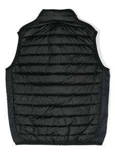 stoneislandjunior Stone Island Junior Bodywarmer met Compass-logopatch - Zwart