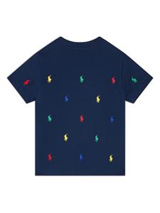 poloralphlaurenkids POLO RALPH LAUREN KIDS Katoenen T-shirt - Blauw