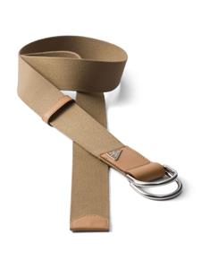 Prada Rugzak met leren afwerking - Beige