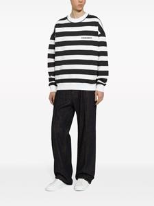 dolce&gabbana Dolce & Gabbana Katoenen sweater met Marina print - Wit