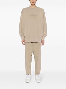 calvinklein Calvin Klein Sweater met geborduurd logo - Beige