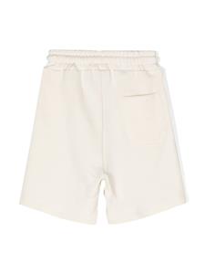 MSGM Kids logo-print drawstring shorts - Wit