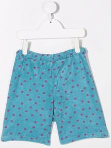 The campamento Shorts met stippen - Blauw