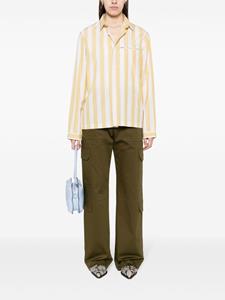 MSGM Straight cargo broek - Groen
