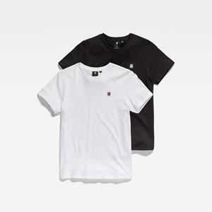 Jongens G-Star RAW T-Shirt 2 Pack - Zwart - jongens