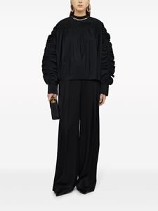 Jil Sander Pantalon met ceintuur - Zwart