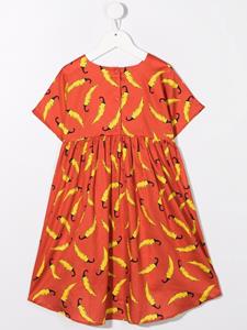 wolf&rita Wolf & Rita Jurk met print - Rood
