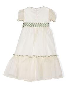 lastupenderia La Stupenderia Jurk met stippen - Beige