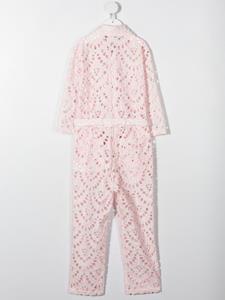 carolinebosmans Caroline Bosmans Geperforeerde romper - Roze