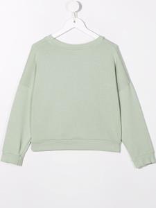 thecampamento The campamento Sweater met print - Groen