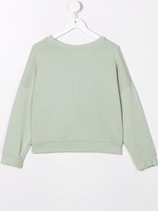 The campamento Sweater met print - Groen