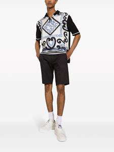 dolce&gabbana Dolce & Gabbana Slim-fit bermuda shorts - Blauw