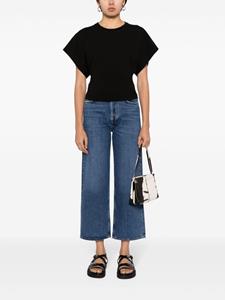 AGOLDE High waist cropped jeans - Blauw