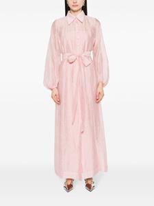 Baruni Lobelia blousejurk met bloemenprint - Roze