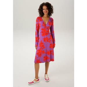 Aniston CASUAL Jerseykleid, in Wickel-Optik - NEUE KOLLEKTION