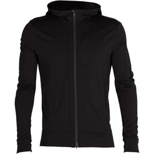 icebreaker Quantum Iii Ls Zip Hood Zwart