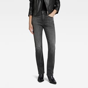G-Star RAW Strace Straight Jeans - Zwart - Dames