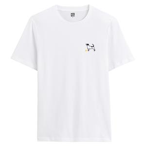 LA REDOUTE COLLECTIONS T-shirt met ronde hals en korte mouwen