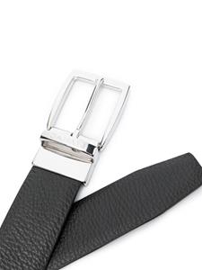 Canali Riem met gegraveerd logo - Zwart