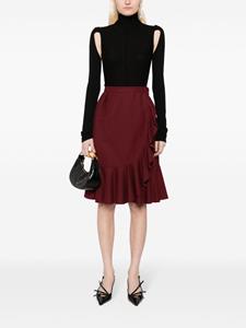 christiandiorpre-owned Christian Dior Pre-Owned Wikkelrok - Rood