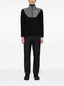 Ostrya Sportjack met halve rits - Zwart