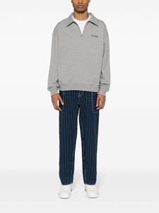 Axel Arigato Remi mélange zipped sweatshirt - Grijs