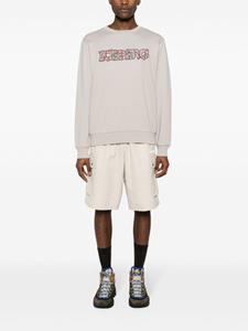 Iceberg Sweater met geborduurde bloemen en logo - Beige