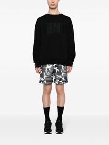 mostlyheardrarelyseen Mostly Heard Rarely Seen Sweater met geborduurd logo - Zwart
