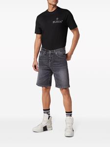 philippplein Philipp Plein Denim shorts - Grijs