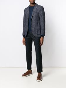 Canali Trui met ronde hals - Blauw