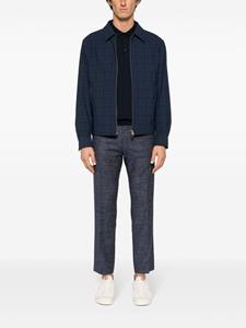 BOSS Tweed broek - Blauw