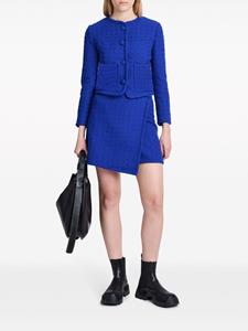 proenzaschoulerwhitelabel Proenza Schouler White Label Tweed mini-rok - Blauw
