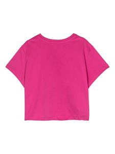 chloékids Chloé Kids T-shirt met geborduurd logo - Roze