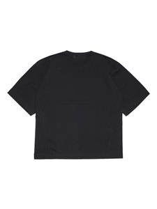 marnikids Marni Kids T-shirt met geborduurd logo - Zwart