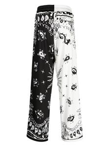 Haculla Broek met paisley-print - Zwart