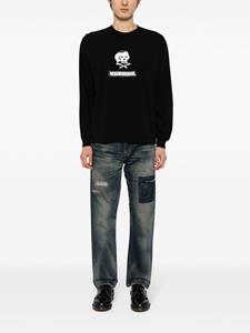 Neighborhood Gescheurde jeans - Blauw