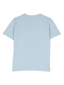 stoneislandjunior Stone Island Junior T-shirt met Compass-patroon - Blauw