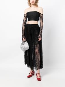 Macgraw Cropped top - Zwart