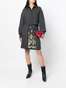 ermannoscervino Ermanno Scervino Blousejurk met stippen - Zwart