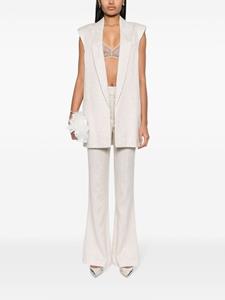 Genny Flared pantalon - Beige