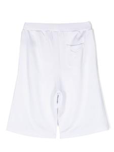 Balmain Kids Shorts met logoprint - Wit