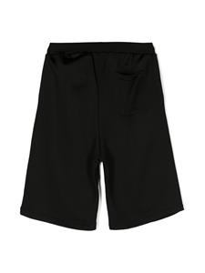 balmainkids Balmain Kids Shorts met logoprint - Zwart