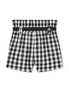 dknykids Dkny Kids Geruite shorts - Zwart
