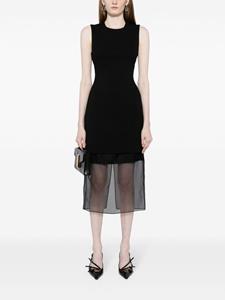 jasonwu Jason Wu Stretch midi-jurk - Zwart