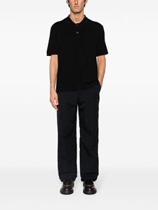 Jacquemus Le Polo Maille gebreide polotop - Zwart