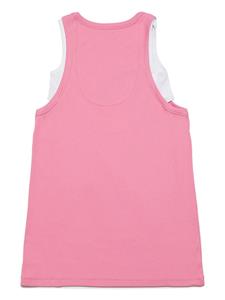 mm6maisonmargielakids MM6 Maison Margiela Kids Mouwloze jurk - Roze