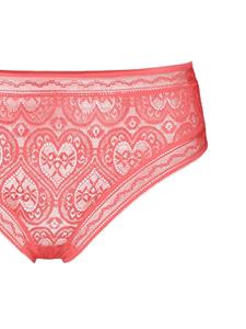 ERES Patience slip met afwerking van kant - Roze