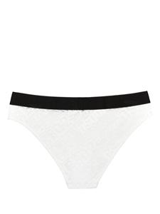 DSQUARED2 Slip met logo taille - Wit